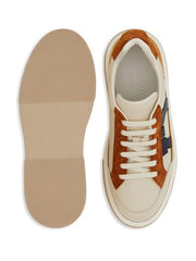 Gancini leather sneakers